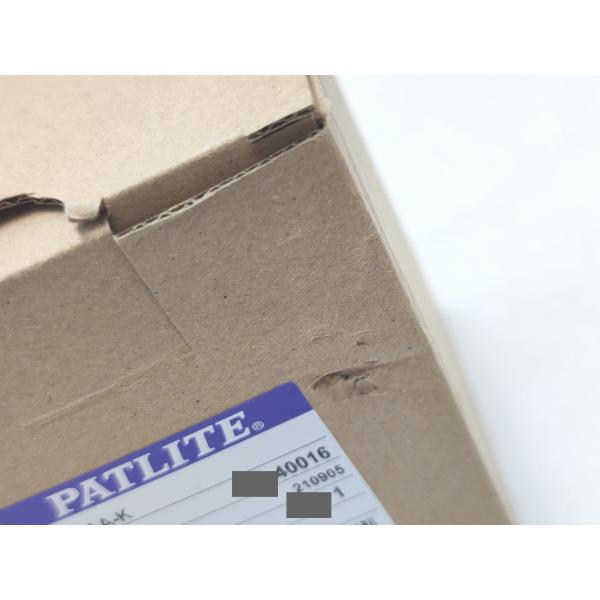 箱いたみあり 未使用 パトライト BD-24AA-K PATLITE