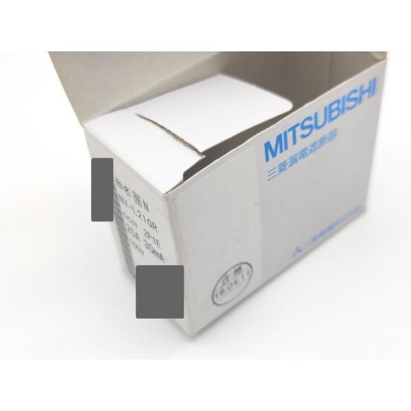 中古 三菱 MITSUBISHI NV-L21GR 20A 30mA 100V 2P