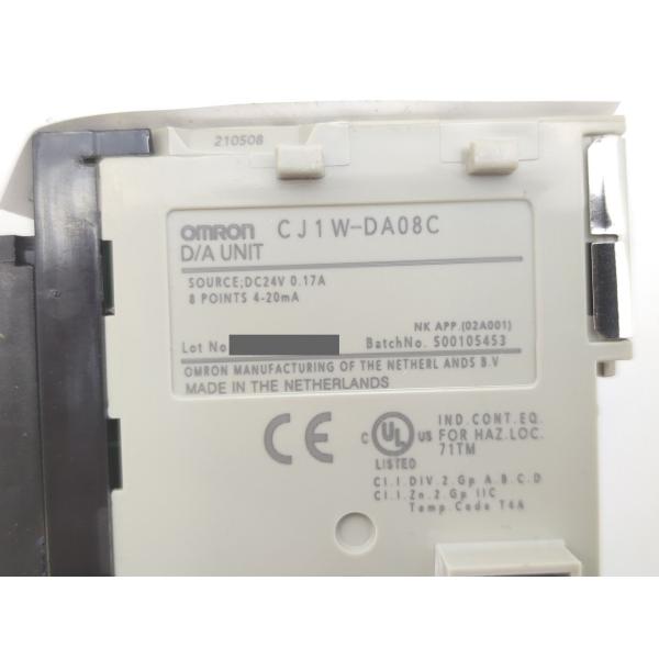 中古か未使用か不明 オムロン OMRON CJ1W-DA08C