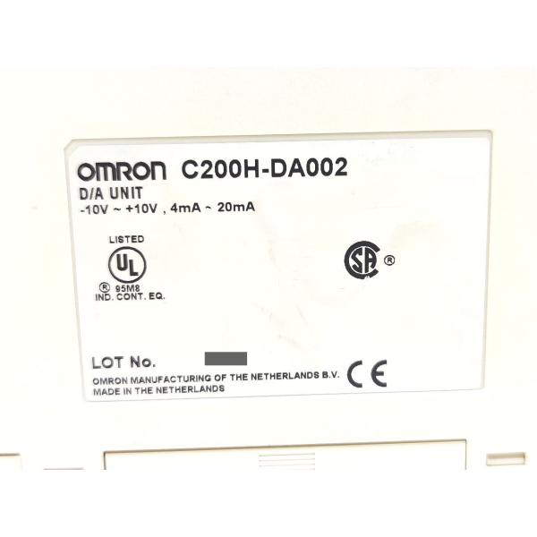 中古 オムロン OMRON C200H-DA002