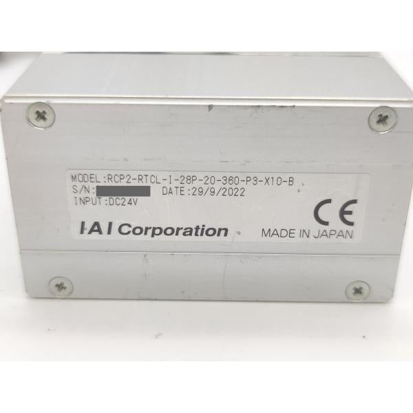 中古 IAI RCP2-RTCL-I-28P-20-360-P3-X10-B