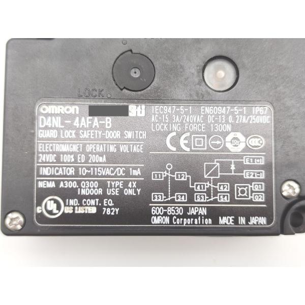 未使用 オムロン OMRON D4NL-4AFA-B その1