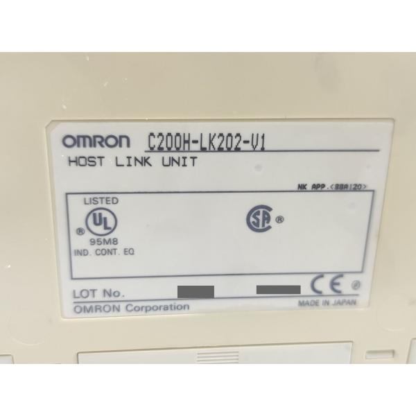 中古 オムロン OMRON C200H-LK202-V1