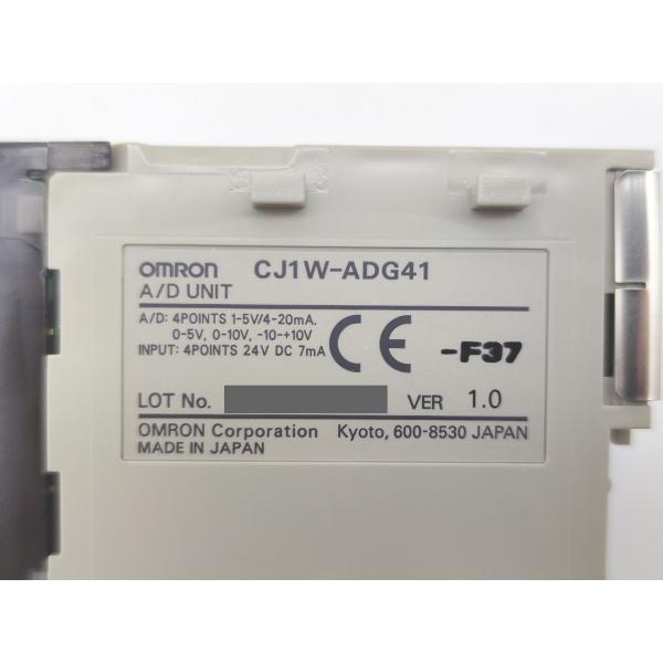 箱いたみあり 未使用 オムロン OMRON CJ1W-ADG41 Ver1.0