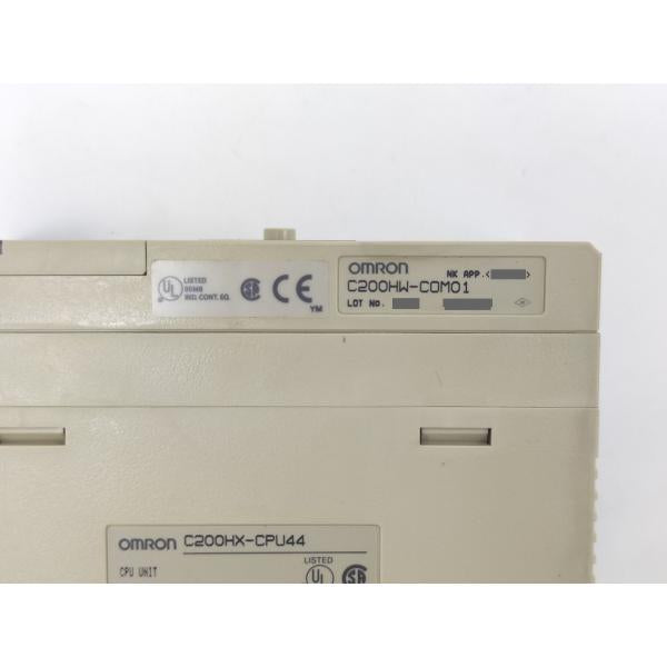 中古 オムロン OMRON C200HX-CPU44 C200HW-COM01セット