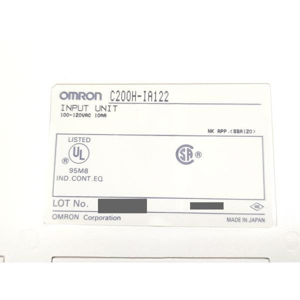 箱開封済み 未使用 オムロン OMRON C200H-IA122 その2