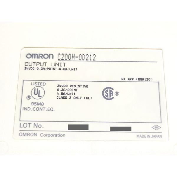 箱汚れあり 未使用 オムロン OMRON C200H-OD212 その3