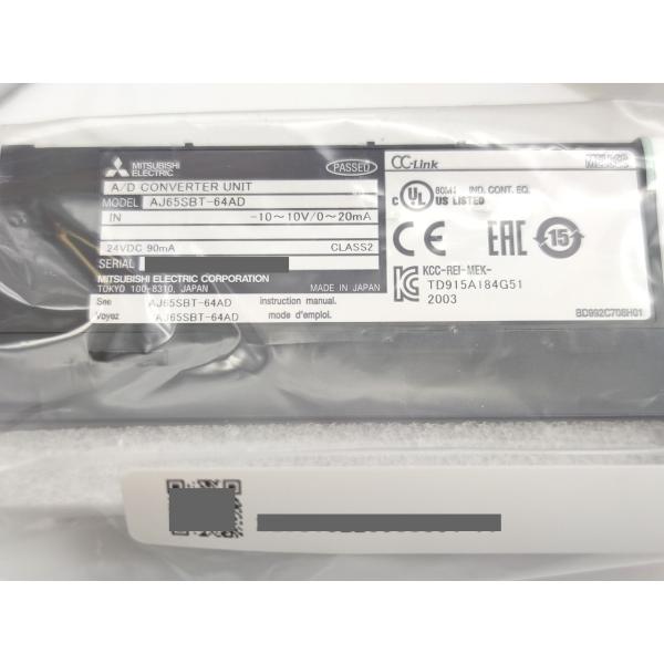 2020年製 新品 三菱 MITSUBISHI AJ65SBT-64AD