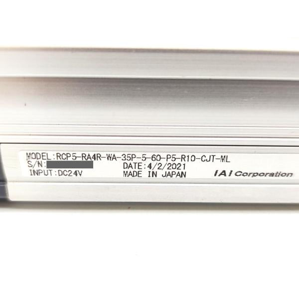 中古 IAI RCP5-RA4R-WA-35P-5-60-P5-R10-CJT-ML