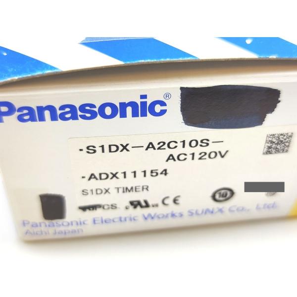 箱汚れマーカー書込 6点 たぶん未使用 Panasonic S1DX-A2C10S-AC120V ADX11154