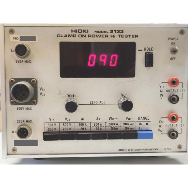 本体汚れ多 動作確認済み 中古 HIOKI クランプ オン パワー ハイテスター 3133