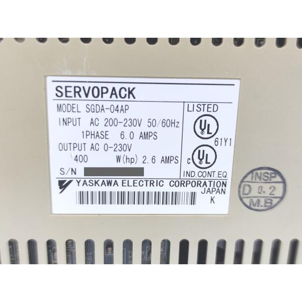 中古 安川 SGDA-04AP