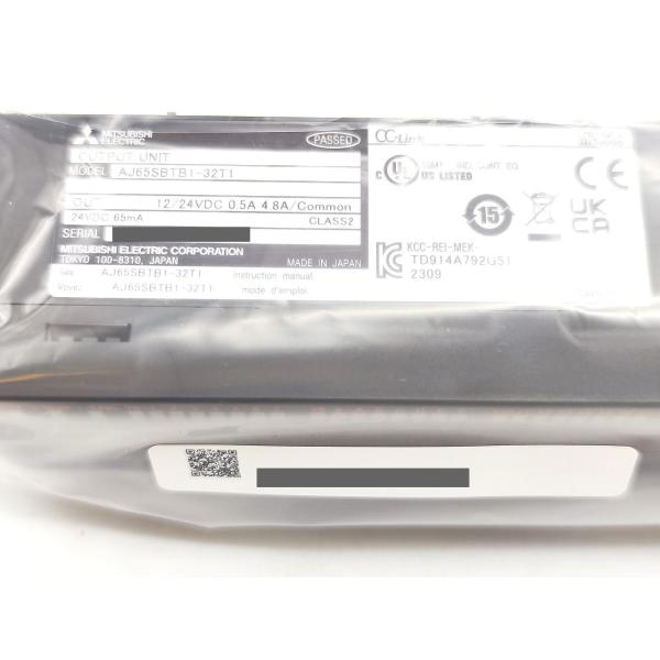 箱いたみ 2023年製 新品 MITSUBISHI 三菱 AJ65SBTB1-32T1