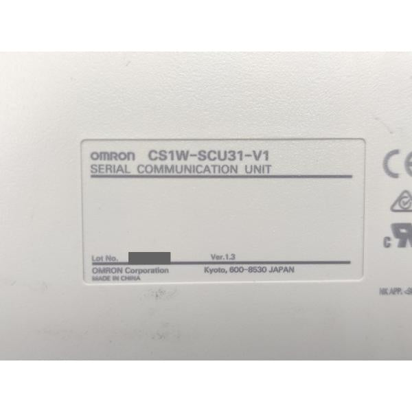 中古 オムロン OMRON CS1W-SCU31-V1 Ver.1.3