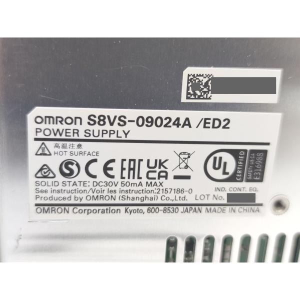 新品 オムロン OMRON S8VS-09024A/ED2 その1
