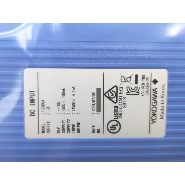 新品 横河電機 F3XD64-3F