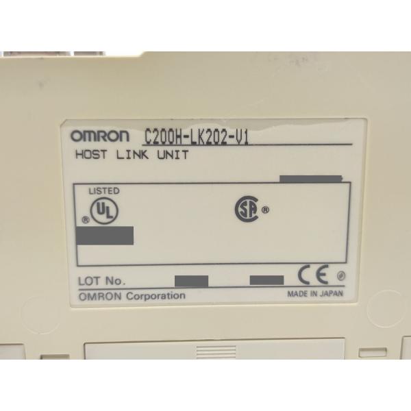 汚れあり 中古 オムロン OMRON C200H-LK202-V1