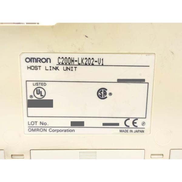 汚れあり 中古 オムロン OMRON C200H-LK202-V1 その1