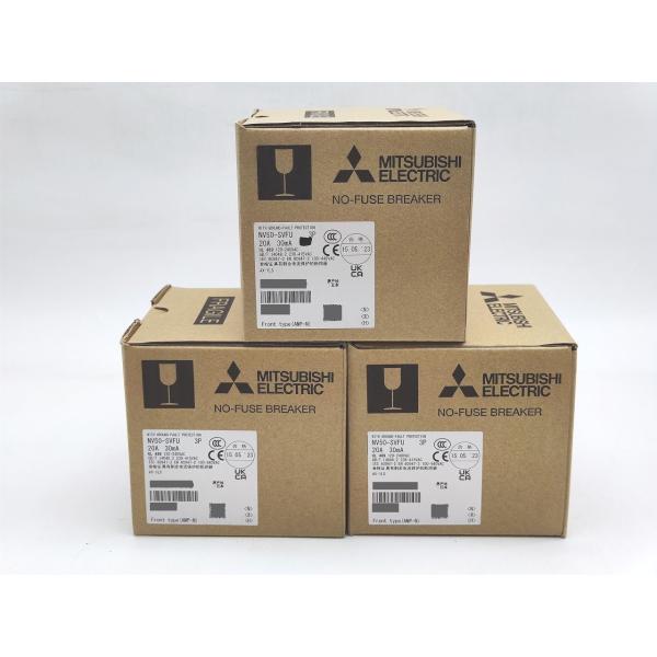 3台セット 箱汚れあり 新品 三菱 MITSUBISHI NV50-SVFU 3P 20A 30mA