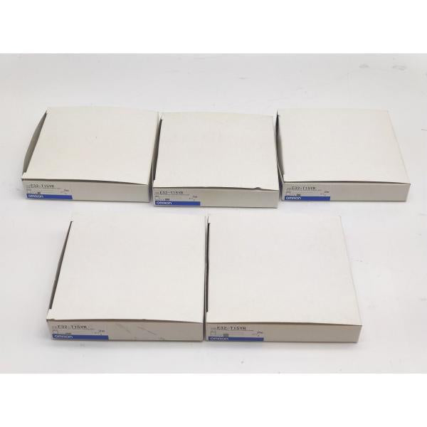 5点セット 箱汚れあり 新品 オムロン OMRON E32-T15YR 2m