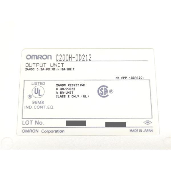箱汚れあり 未使用 オムロン OMRON C200H-OD212 その1