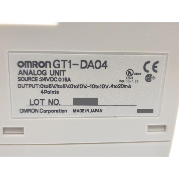未使用 オムロン OMRON GT1-DA04 24VDC