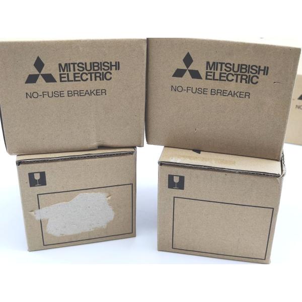 6点セット 箱いたみあり 新品 三菱 MITSUBISHI NV50-SVFU 3P 5A 30mA