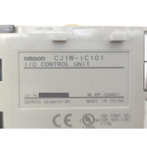 開封済み 箱汚れあり 未使用 オムロン OMRON CJ1W-IC101