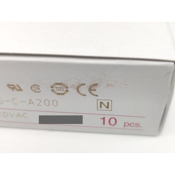 箱汚れあり 新品 アイデック IDEC RU4S-C-A200 200-220VAC 10個セット