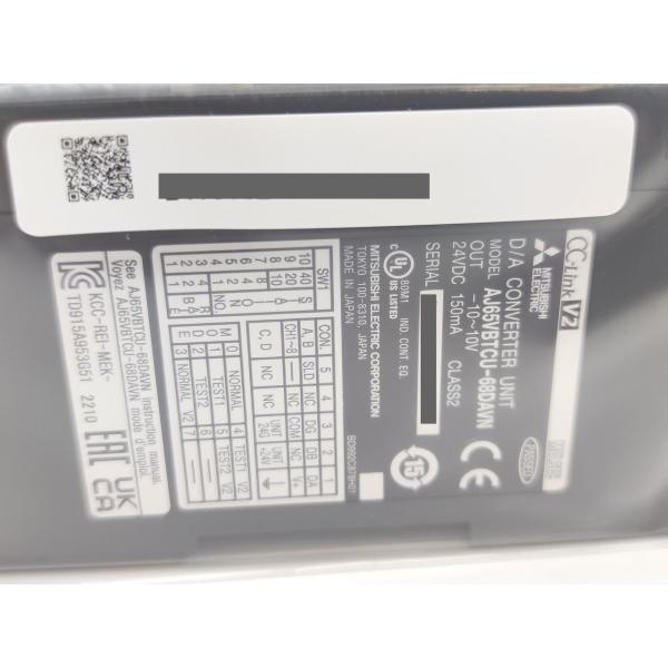 2022年製 新品 三菱 MITSUBISHI AJ65VBTCU-68DAVN その1