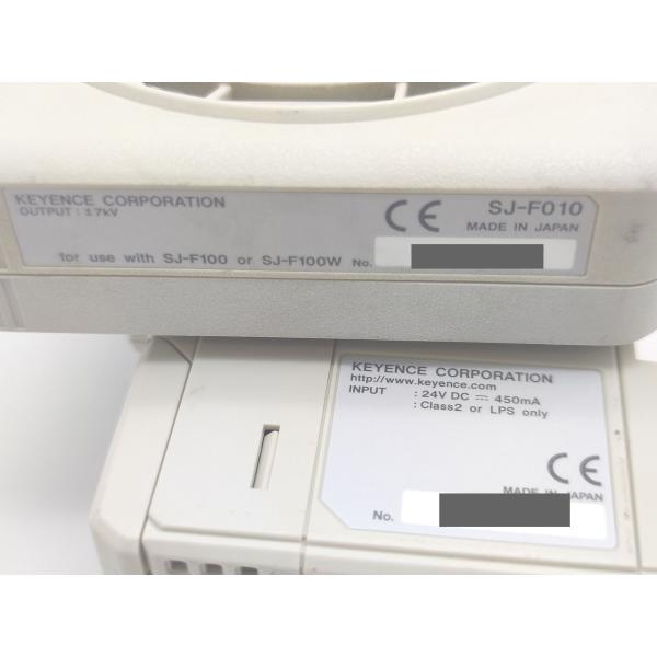 中古 キーエンス KEYENCE SJ-F010 SJ-F100 セット