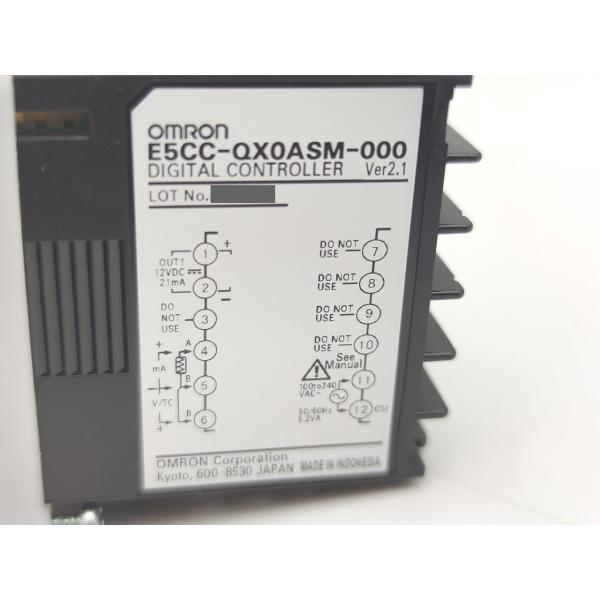 新品 オムロン OMRON E5CC-QX0ASM-000 Ver.2.1 その1