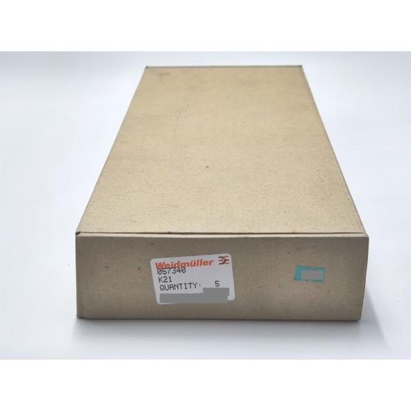 5点入り 箱いたみよごれあり 未使用新品 Weidmuller 057340 K21 ワイドミュラー