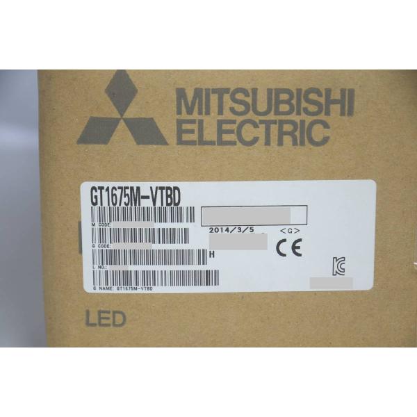 箱開封済み 未使用 三菱 タッチパネル GT1675M-VTBD