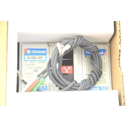 新品 寺崎電気産業 S100-GF 3P 60A 漏電遮断器 ノーヒューズブレーカー