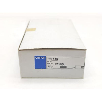 本体10個入り 箱いたみあり 未使用 オムロン OMRON LY4N 24VDC