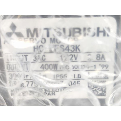 箱無し未使用 三菱 サーボモータ HC-MFS43K サーボモーター