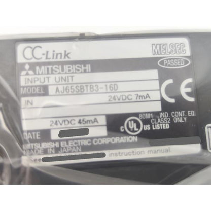 箱色あせあり 新品 三菱 MITSUBISHI AJ65SBTB3-16D
