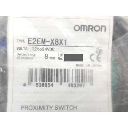 3点セット 新品 オムロン OMRON E2EM-X8X1 12to24VDC 2m