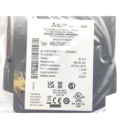 2023年製 箱マジック書込・いたみあり 未使用 三菱 MITSUBISHI 新品 WS0-CPU000200