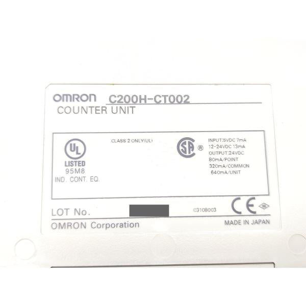 箱汚れ・いたみあり 中古か未使用か不明 オムロン OMRON C200H-CT002