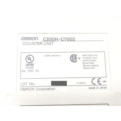箱汚れ・いたみあり 中古か未使用か不明 オムロン OMRON C200H-CT002