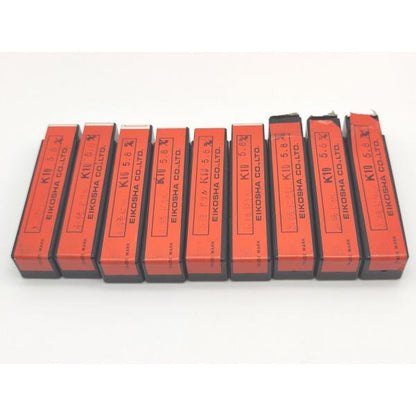 9個セット (うち開封済み×3) 中古 栄工舎 小径ドリル K10 5.8