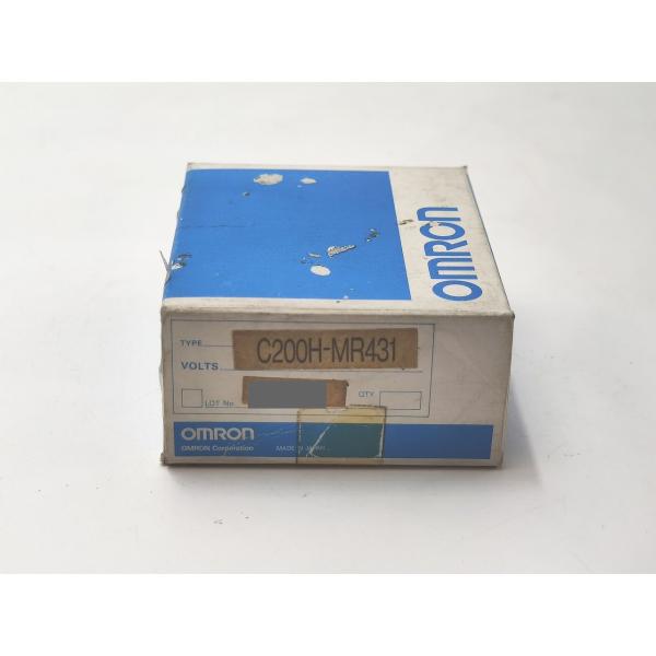 箱開封済み 箱いたみよごれあり 未使用 オムロン C200H-MR431 OMRON  その1