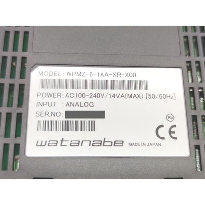未使用 渡辺電機工業 WPMZ-6-1AA-XR-X00 その1