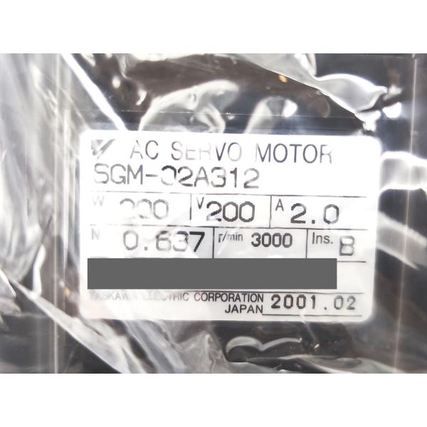 箱いたみあり 新品 安川電機 YASKAWA SGM-02A312