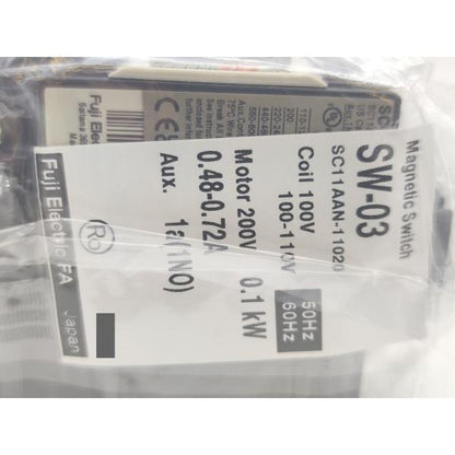 ２点セット 未使用 富士電機 SW-03 100V 100-110V