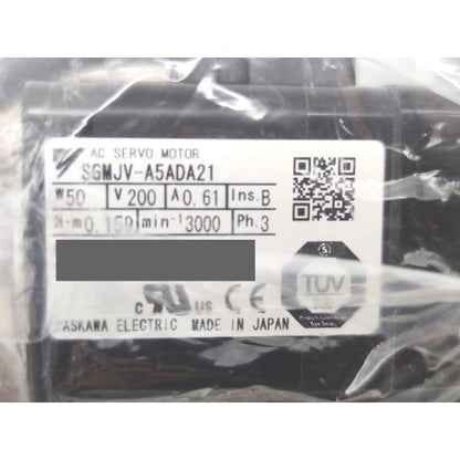 箱なし 未使用 安川電機 YASKAWA SGMJV-A5ADA21