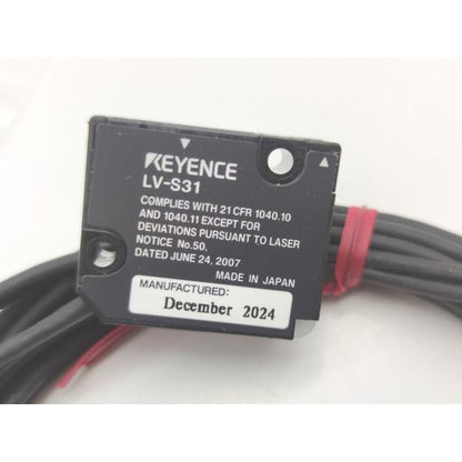 未使用 キーエンス KEYENCE LV-S31