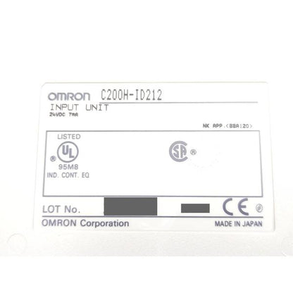 箱開封済み 未使用 オムロン OMRON C200H-ID212